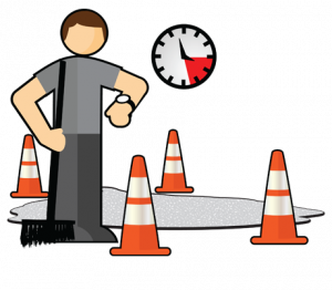 Clay Absorbent vs SpillFix Absorbent 3 Wasted Time