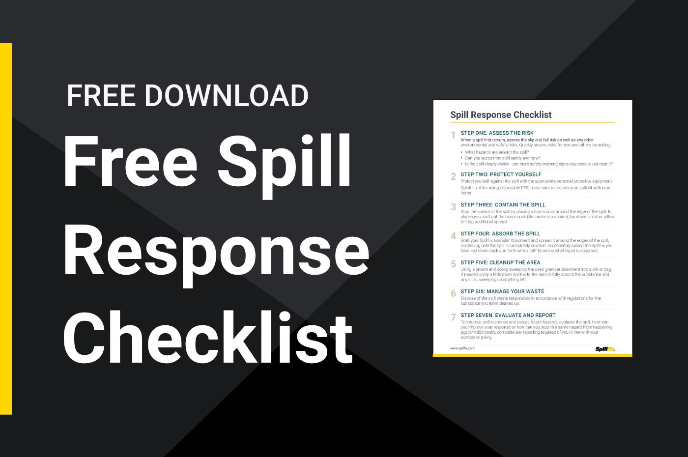 free-spill-response-checklist-promo2x Free Spill Response Checklist