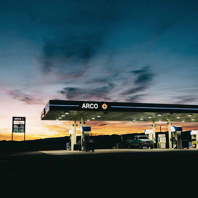 gas station spill cleanup