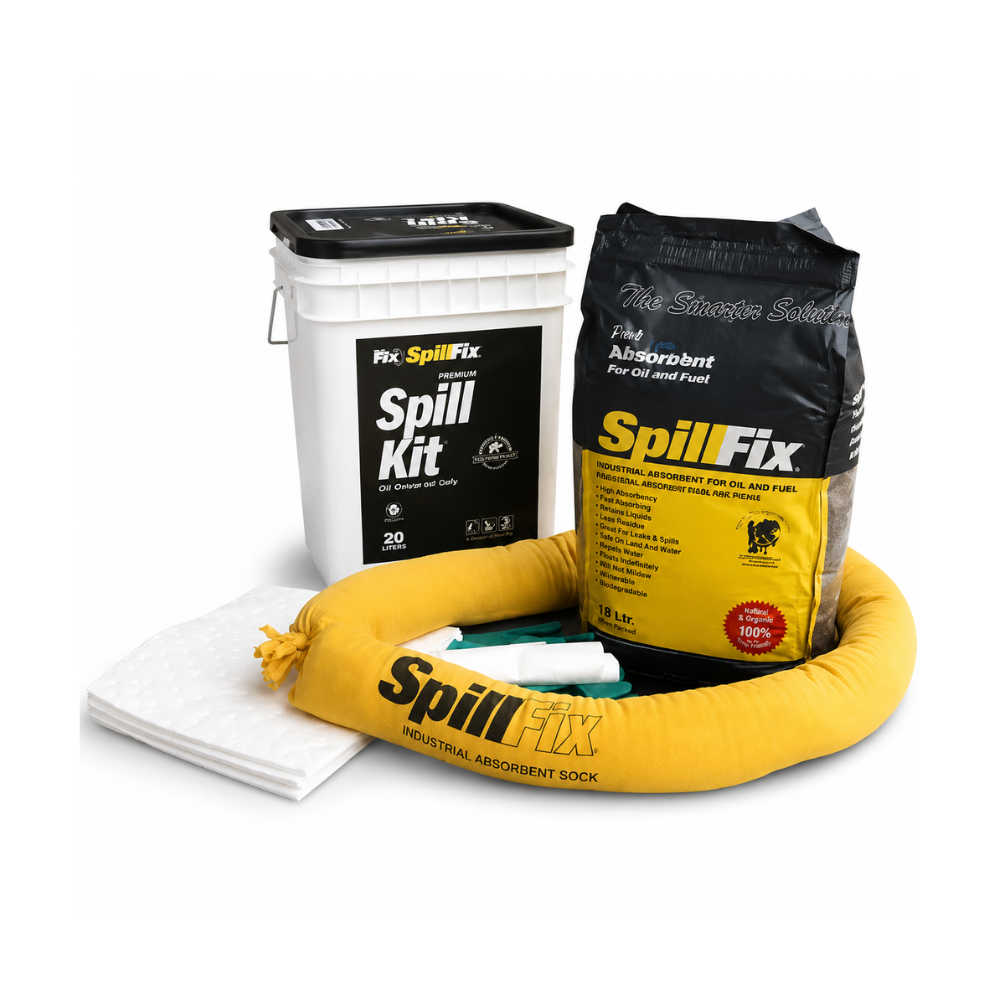 SpillFix Absorbent Materials, Spill Kits, Mats & Rolls 8
